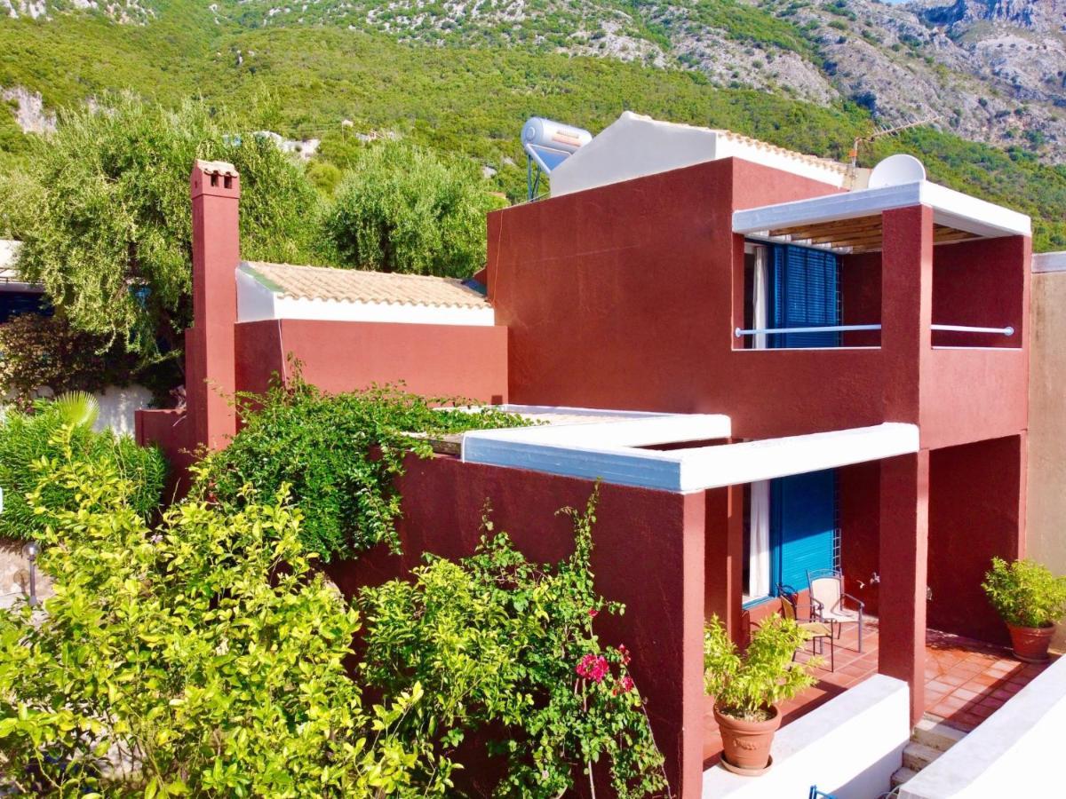 Barbati Beach Minivillas With Pool By Dadovillas Extérieur photo