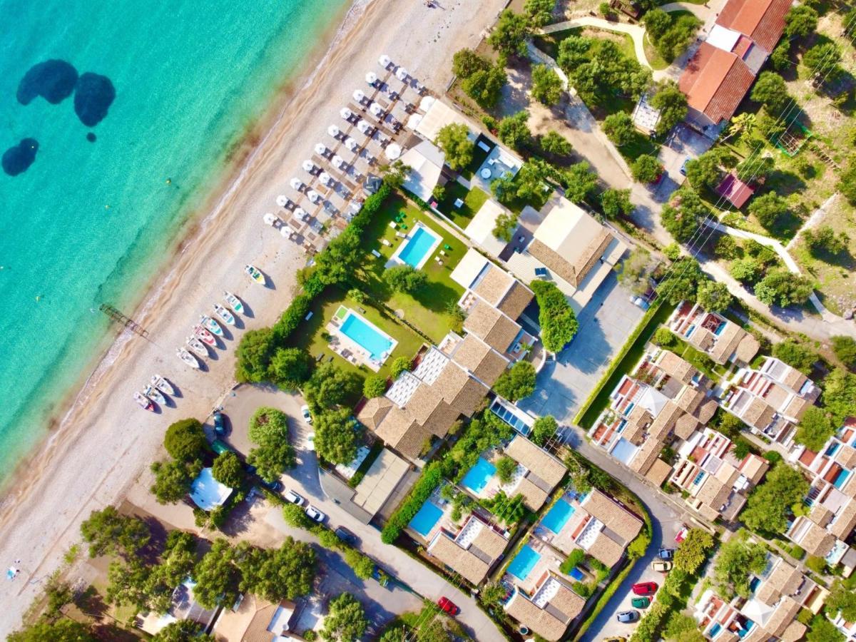 Barbati Beach Minivillas With Pool By Dadovillas Extérieur photo