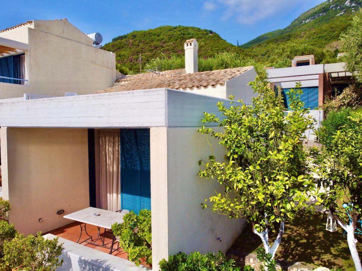 Barbati Beach Minivillas With Pool By Dadovillas Extérieur photo