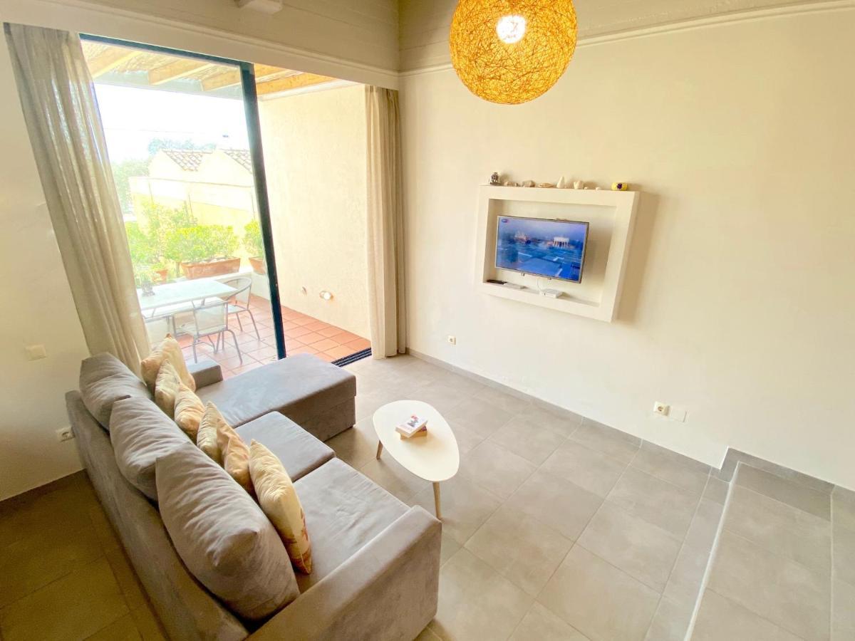 Barbati Beach Minivillas With Pool By Dadovillas Extérieur photo